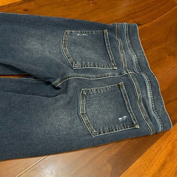 Spanx women’s‎ distressed high rise ankle pull on skinny jeans size small - Picture 6 of 7